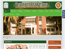 Tablet Screenshot of dgc.edu.bd