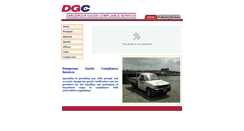 Desktop Screenshot of dgc.net.au