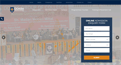 Desktop Screenshot of dgc.edu.in