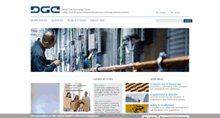 Desktop Screenshot of dgc.eu